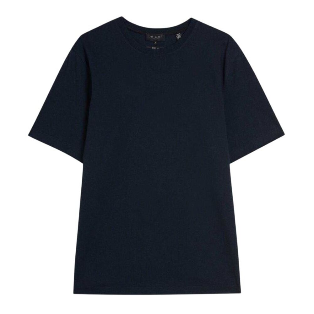 Ted Baker Mens Tywinn Plain T-Shirt / Navy